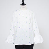 (yori) Blossom Balloon Cuff Blouse