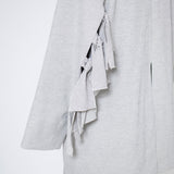 (yori) Dry Oxford Ribbon Sleeve Jacket