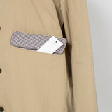 (yori) Hooded Single Long Coat