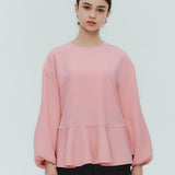 Hem Flare Blouse