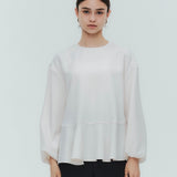 Hem Flare Blouse