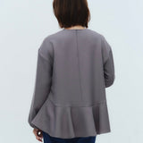 Hem Flare Blouse