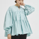 Volume Gathered Blouse