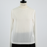 Sheer Velour Backless Tee