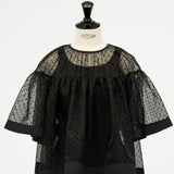 Dot Organza Blouse