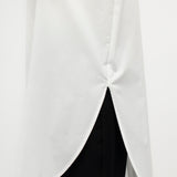 Drape Collar Blouse