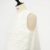Ruffle Embroidery Blouse