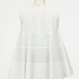 Cotton Tiered Sleeveless Top