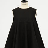 Cotton Tiered Sleeveless Top