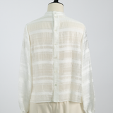Mille-feuille Lace Blouse