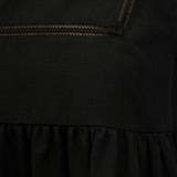 Petite Lace Gather Blouse