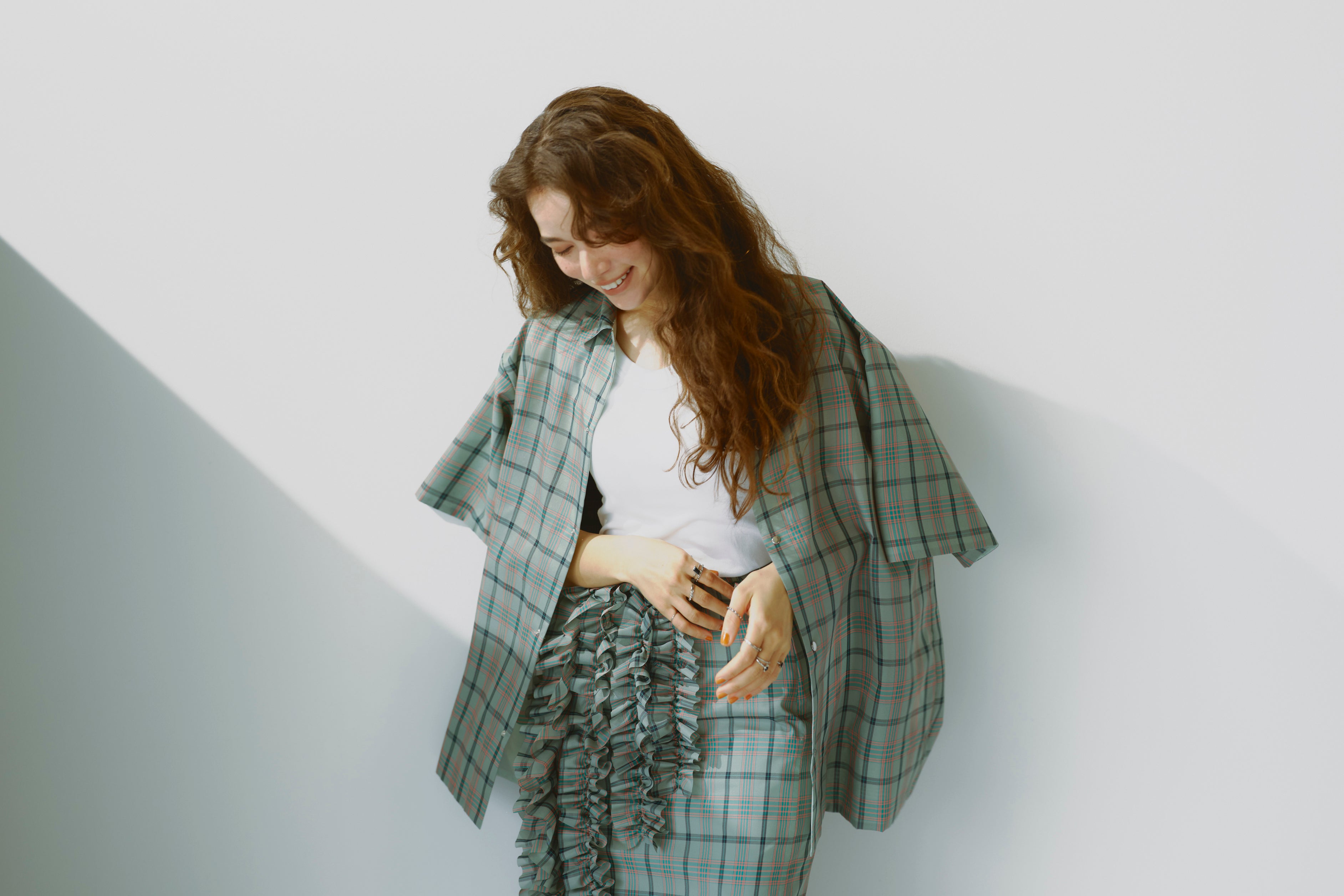 yori  24aw シロコン カットソー  ロンT 長袖　drawer ヨリ shirocon konayuki3wayブラウス | 2024 AW Collection| yori